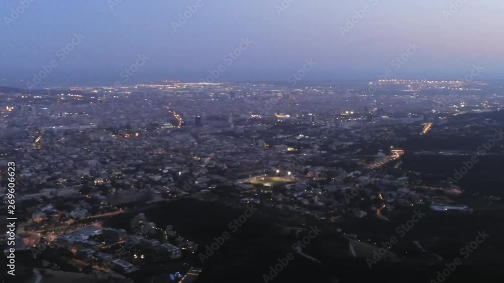 Aerial view in Barcelona. Tibidabo Area. Catalonia.Spain- 4k Drone Video Aerial view in Barcelona. Tibidabo Area. Catalonia.Spain- 4k Drone Video
