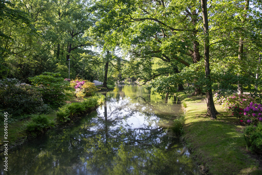 Fototapeta premium Park Szczytnicki 