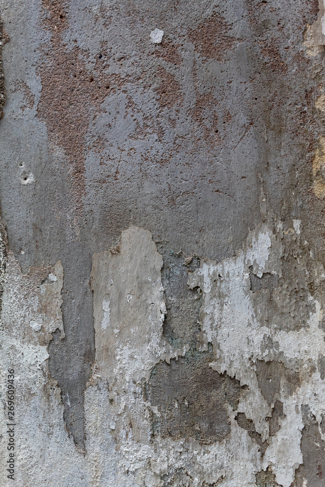 Obraz premium Old Weathered Damaged Decay Concrete Wall Texture