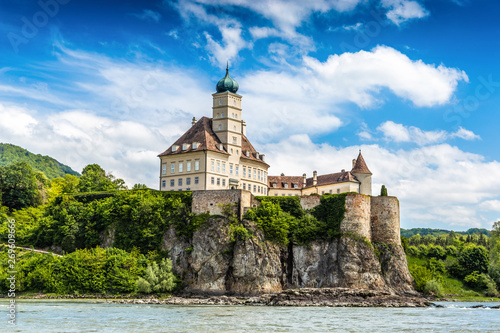 Canvas Print Schonbuhel castle, Danube river, Lower Austria