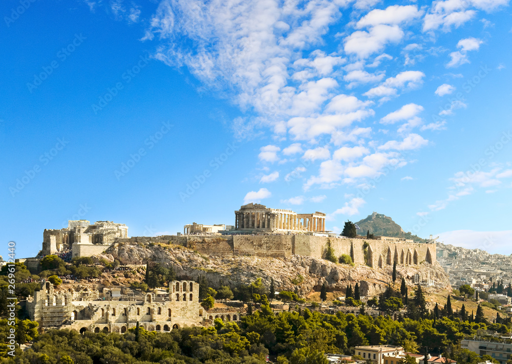 Fototapeta premium Parthenon Acropolis in Athens Greece