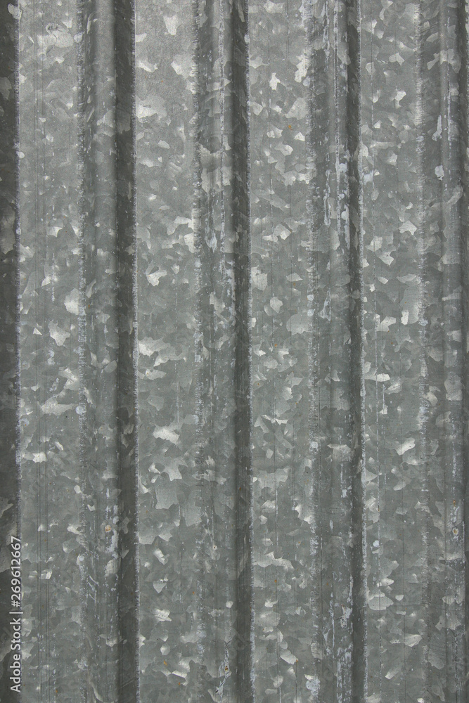 Naklejka premium galvanized corrugated metal sheet