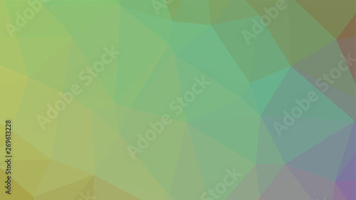 Vector  multicolor geometric background. Triangles  triangulation. Geometric mosaic  colored triangles  application in origami style. Abstract background for web.