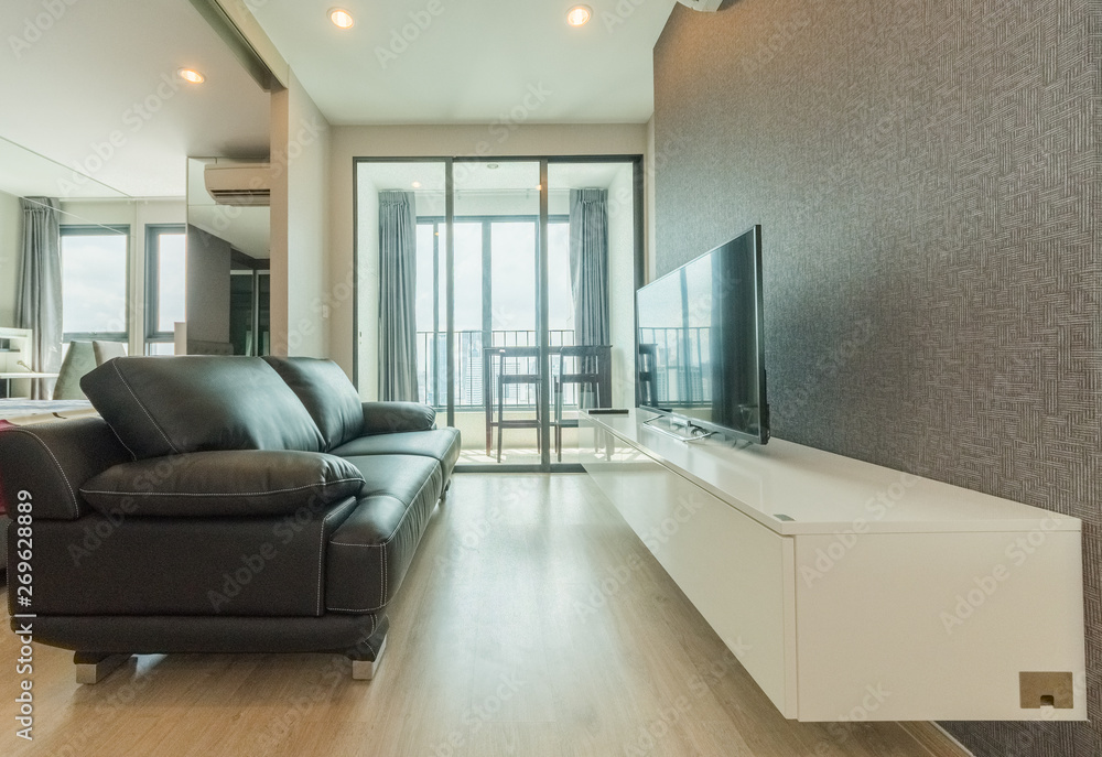 Interior, beautiful apartment, luxurious living room Interior, beautiful apartment, luxurious living room