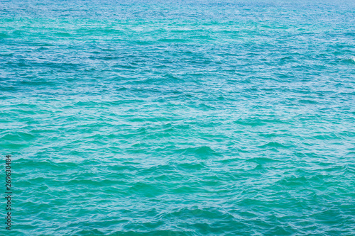 sea water background surface with small waves 