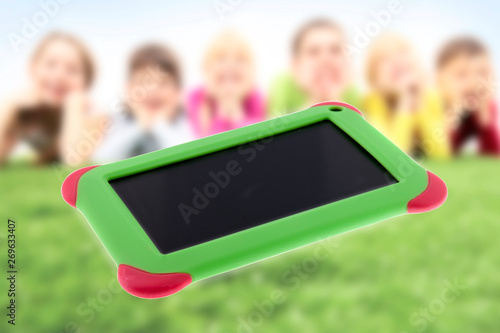 Children's Tablet with rubber protector
