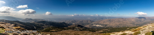 view of mountains