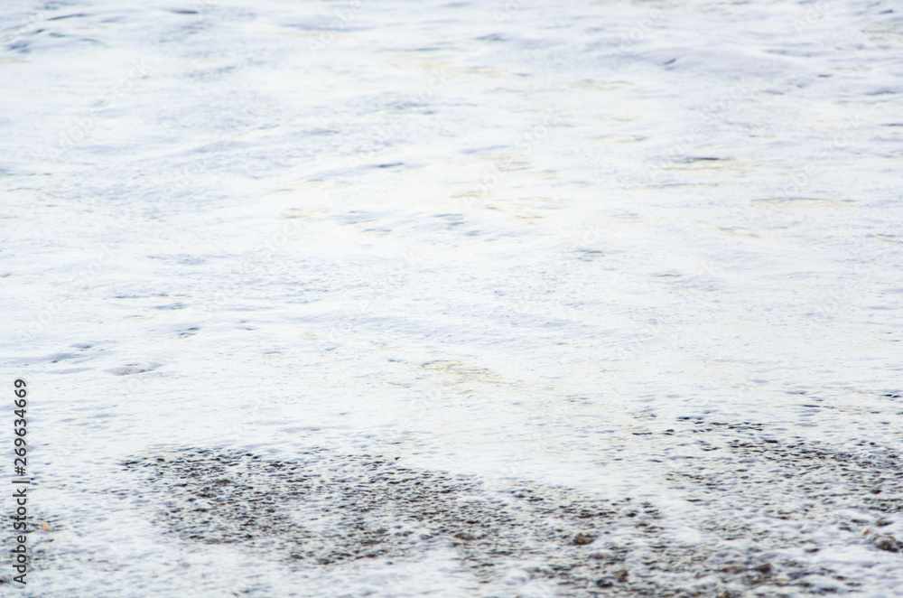 Abstract background of white marine foam Abstract background of white marine foam