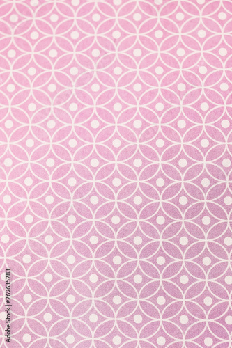 Arrière plan motif graphique rose et blanc