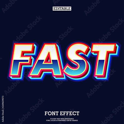 retro 80s font with modern cool neon glow