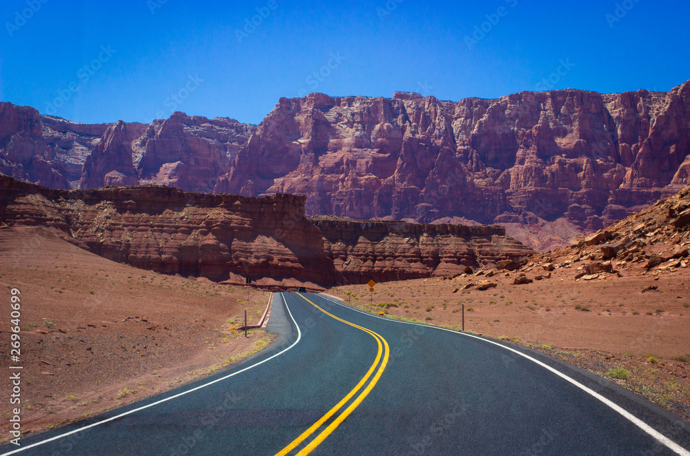 Road to the Canyons