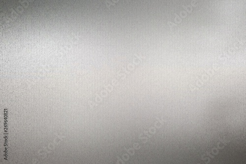 Brushed stainless steel sheet surface, abstract texture background