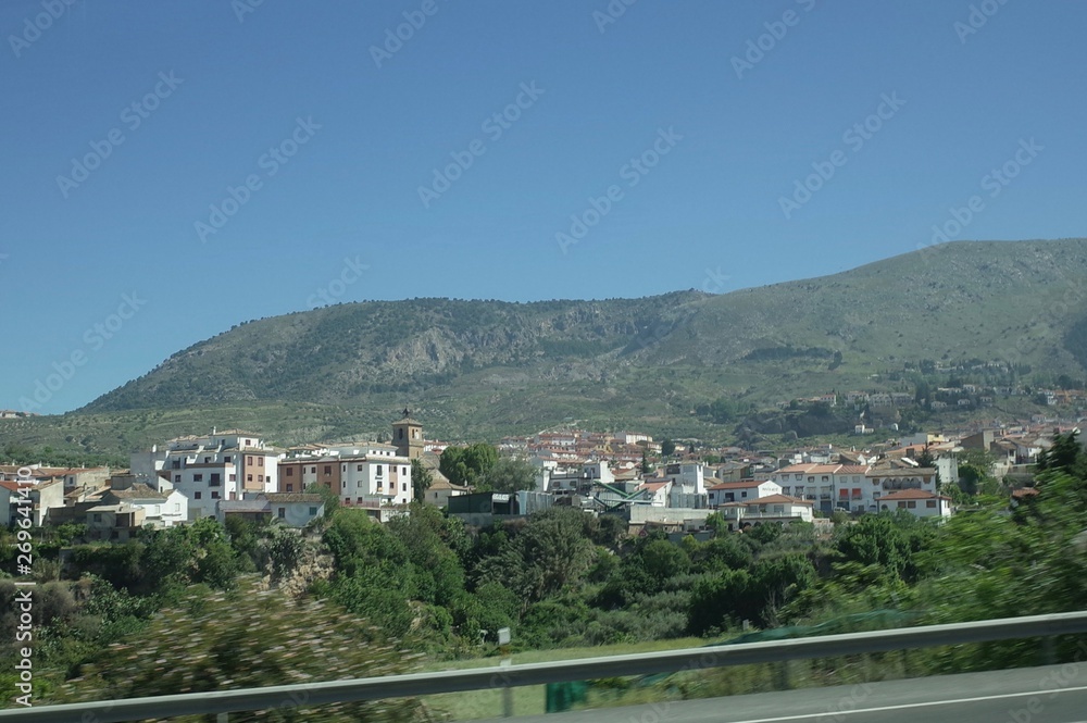 スペインの郊外風景