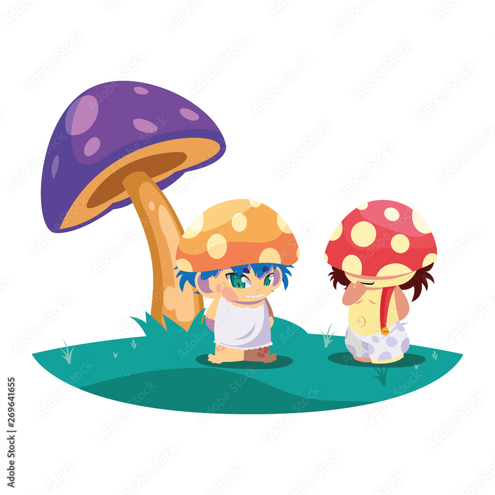 fungus elfs in the garden magic characters fungus elfs in the garden magic characters