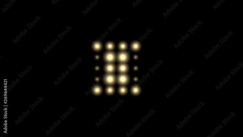 Collection 3d rendering of a flash light animation isolated on black great for transition use Collection 3d rendering of a flash light animation isolated on black great for transition use