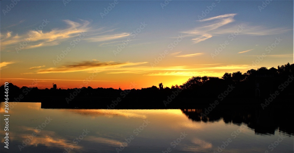 Fototapeta premium Por do sol