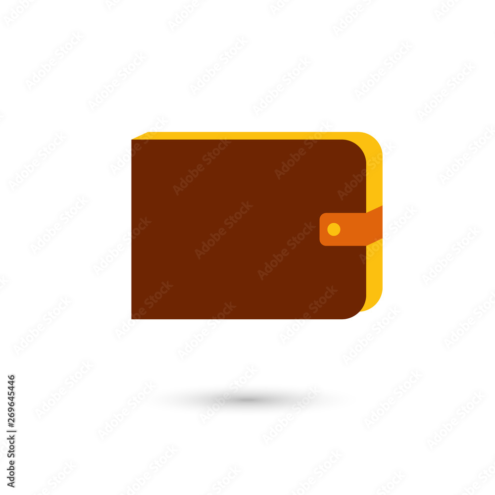 wallet isolated on white icon, finance pictogram wallet isolated on white icon, finance pictogram