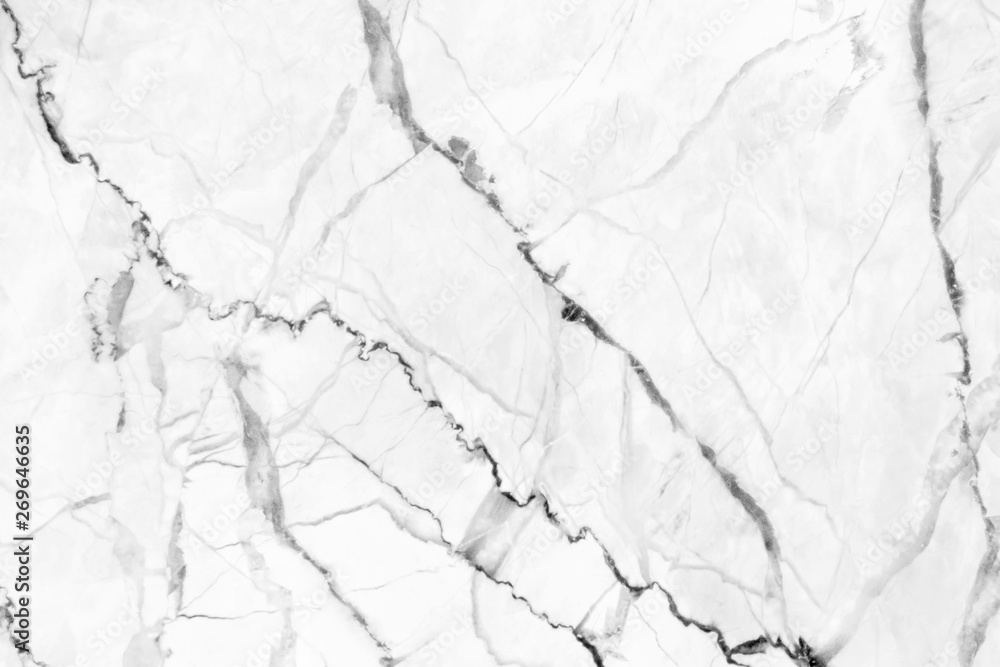 Obraz premium The luxury of white marble texture and background for design pattern art work. Marble with high resolution