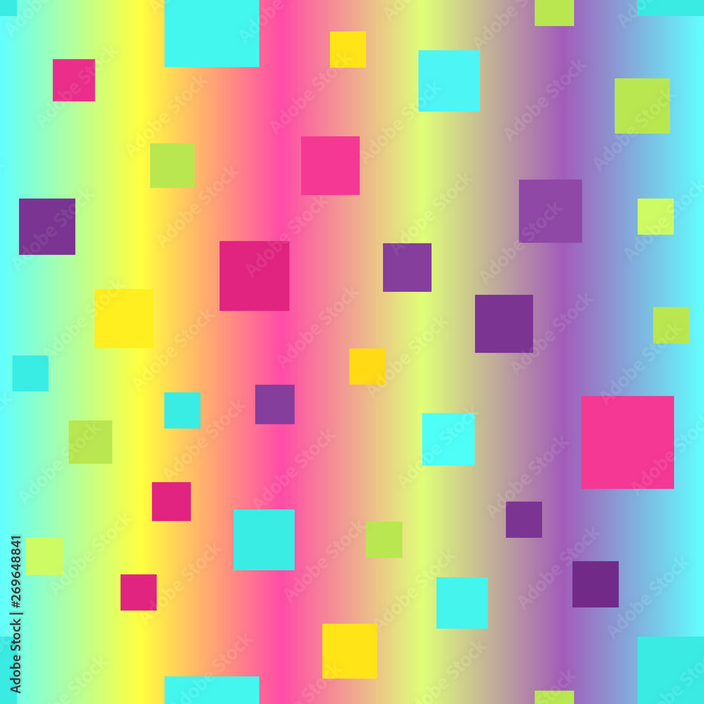 Glossy square pattern. Seamless vector background Glossy square pattern. Seamless vector background