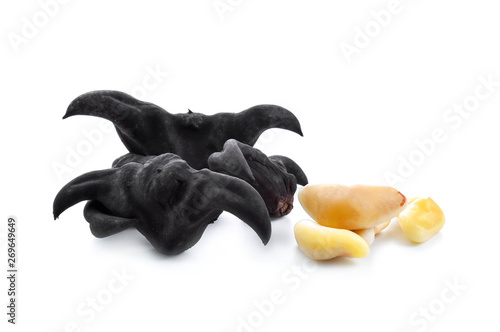 Water chestnut isolated on white background