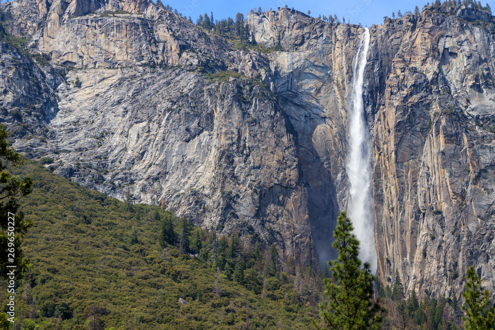 Waterfall in Yosemite National Park, California, USA