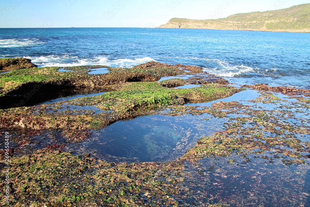 Rock Pool on Bongon Beach Australia