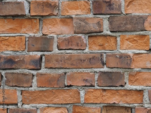 Weathered brick wall background