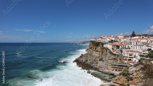 Azenhas do Mar is a seaside town in the municipality of Sintra, Portugal.