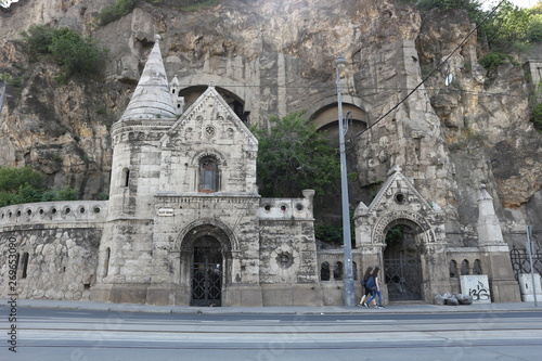 Photography The Gellert Hill Cave in Budapest, Hungary.