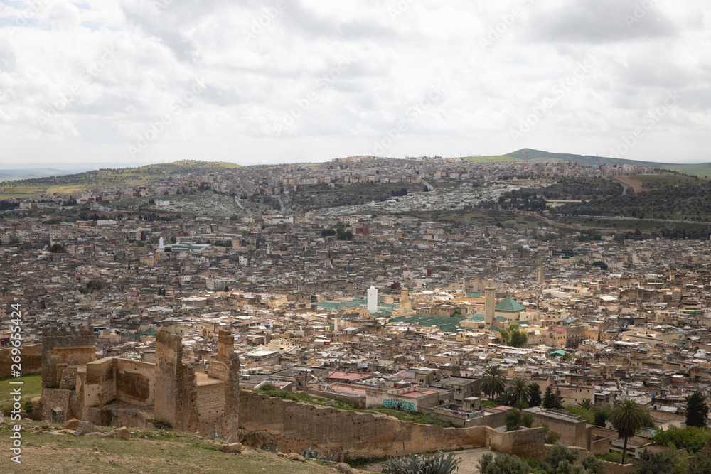 The fascinating city of Fes, Morocco and its wonderful architecture