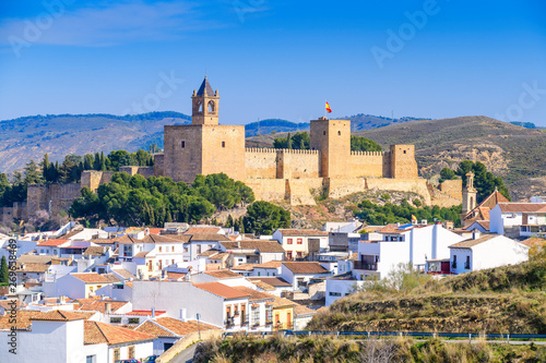 Stunning view of the city of Antequera. Andalusia. Spain