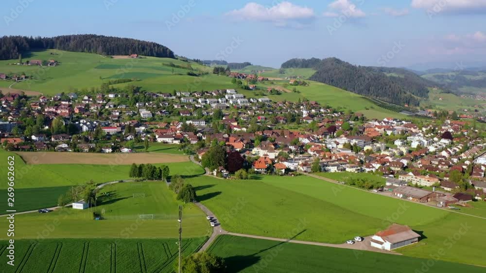 Anflug Grosshöchstetten, Mai 2019 Anflug Grosshöchstetten, Mai 2019