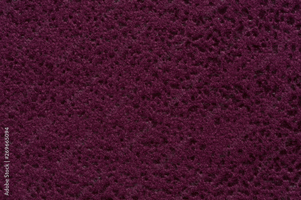 Fototapeta premium Remarkable violet fabric texture.