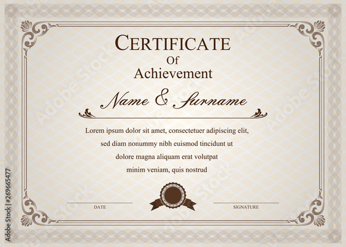 diploma vintage