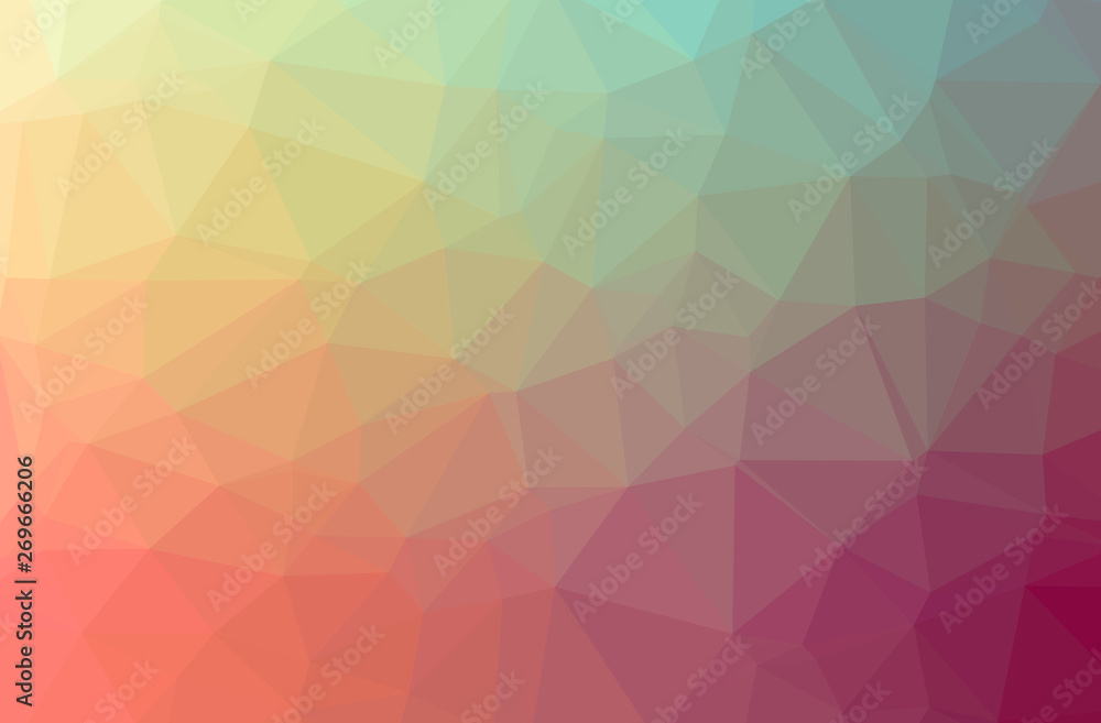 Illustration of abstract Red, Yellow horizontal low poly background. Beautiful polygon design pattern. Illustration of abstract Red, Yellow horizontal low poly background. Beautiful polygon design pattern.