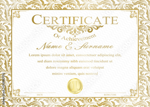 diploma vintage