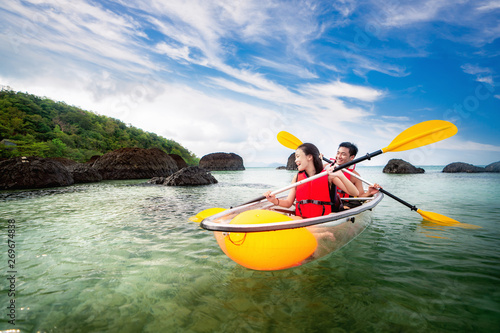 Kayak in Koh Kham