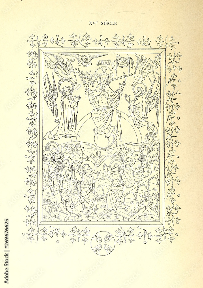 Obraz premium Book and manuscript