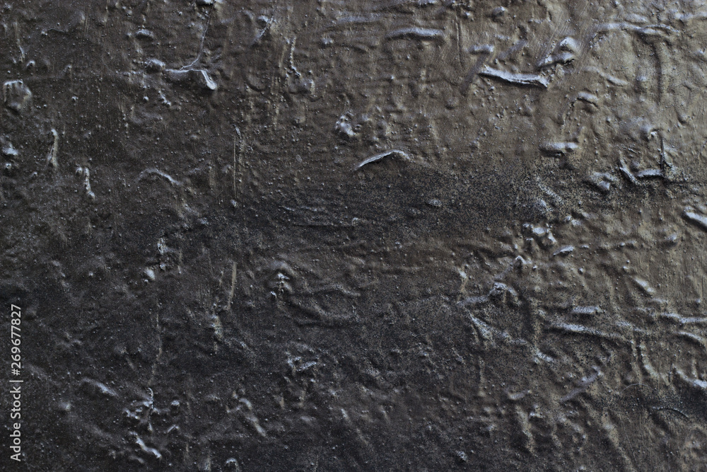 Fototapeta premium black texture on the concrete wall