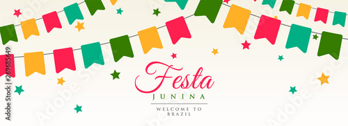 festa junina flags garland decoration banner