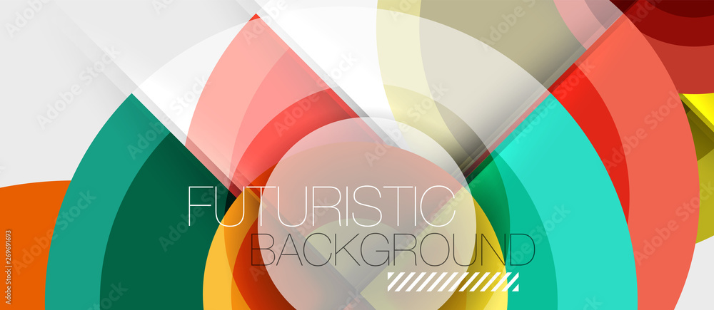 Circular geometrical design template Circular geometrical design template