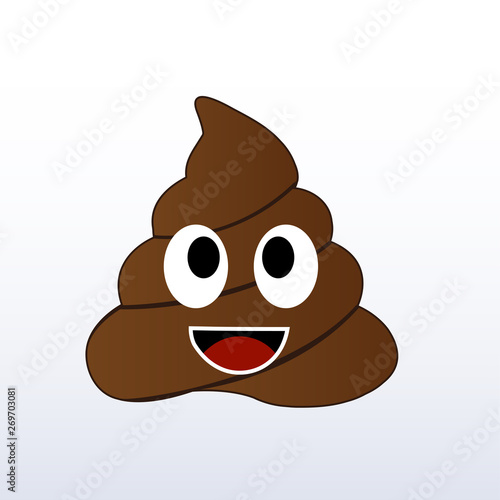 Humor shit poop emoji funny and kawaii character