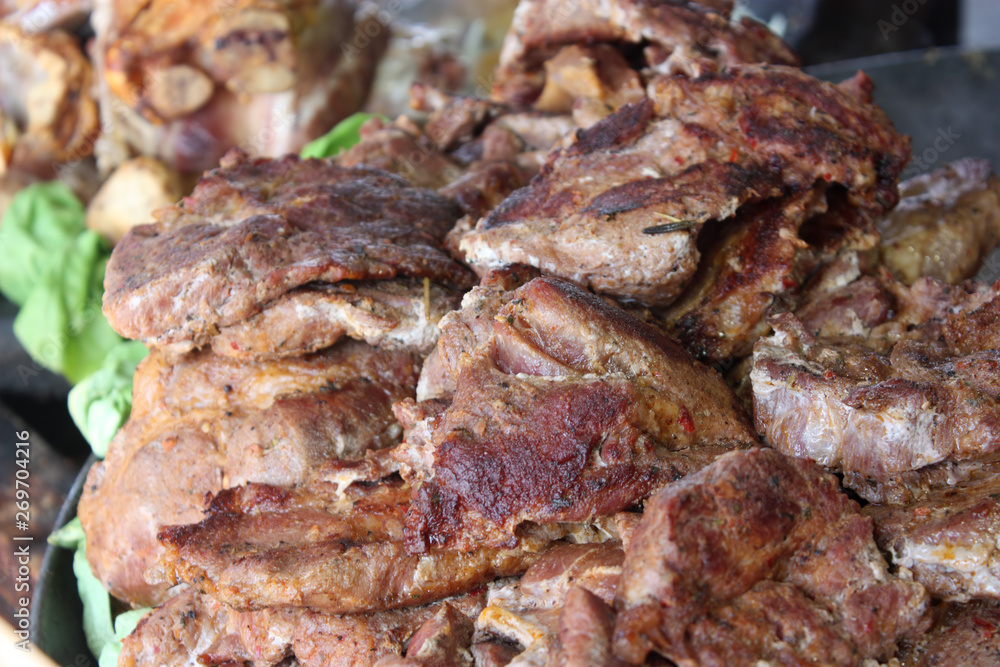 Roasted meat Roasted meat