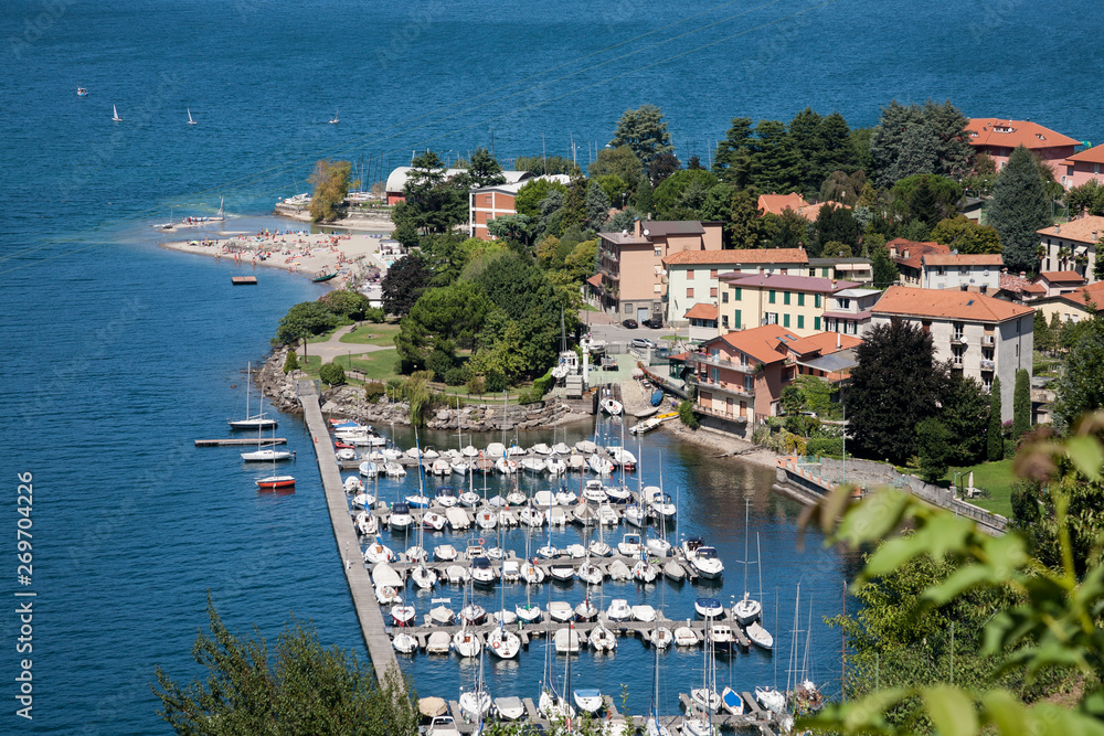 Dervio harbour, Como Lake