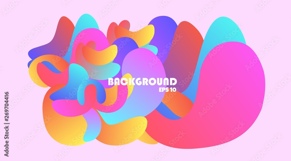 liquid background design with many colors liquid background design with many colors