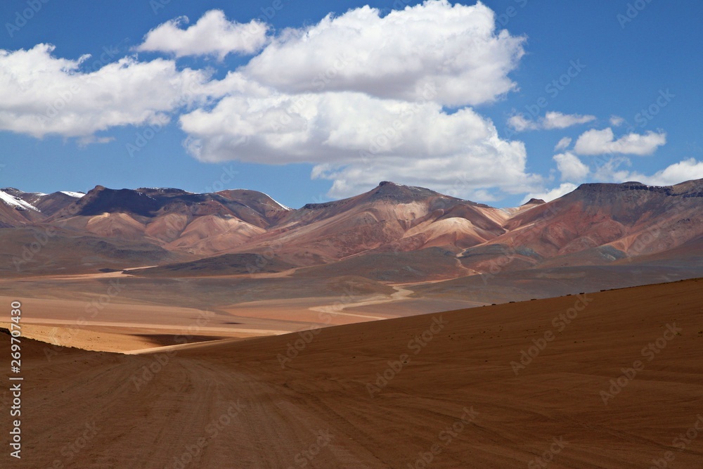 Fototapeta premium Siloli desert, Uyuni, Bolivia