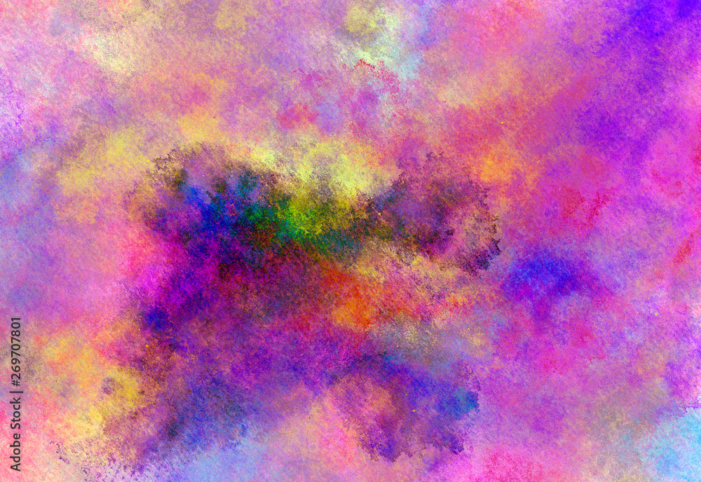 Background of watercolor paint stains. brush strokes.