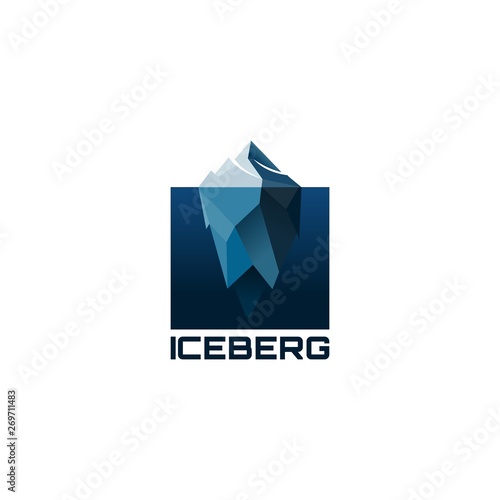 iceberg antarctica logo design inspiration