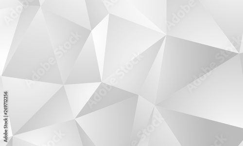 Abstract White and gray color technology modern background design vector Illustration. White cloth background abstract with soft waves.