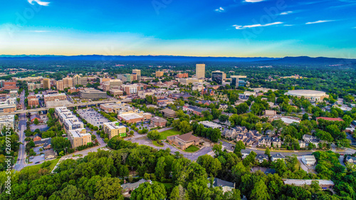 Greenville, South Carolina, USA Panorama photo
